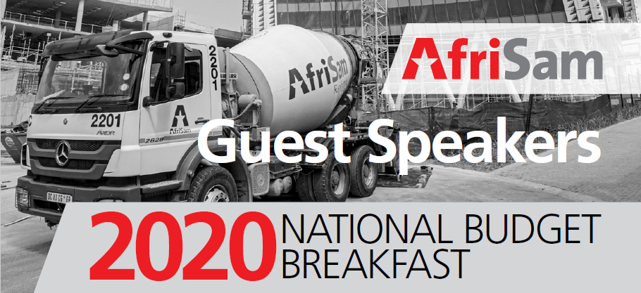 AfriSam Budget Breakfast banner